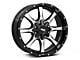 Moto Metal MO970 Gloss Black Machined Face 8-Lug Wheel; 17x9; 12mm Offset (03-09 RAM 2500)