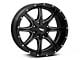 Moto Metal MO970 Semi Gloss Black Milled 8-Lug Wheel; 18x10; -24mm Offset (03-09 RAM 2500)