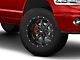 Moto Metal MO970 Semi Gloss Black Milled 8-Lug Wheel; 18x10; -24mm Offset (03-09 RAM 2500)