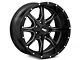 Moto Metal MO970 Semi Gloss Black Milled 8-Lug Wheel; 18x10; -24mm Offset (03-09 RAM 2500)