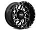 Moto Metal MO985 Breakout Gloss Black Machined 8-Lug Wheel; 20x12; -44mm Offset (03-09 RAM 2500)