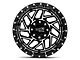 Moto Metal MO985 Breakout Gloss Black Machined 8-Lug Wheel; 20x12; -44mm Offset (03-09 RAM 2500)