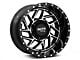 Moto Metal MO985 Breakout Gloss Black Machined 8-Lug Wheel; 20x12; -44mm Offset (03-09 RAM 2500)