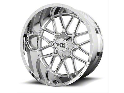 Moto Metal MO986 Siege Chrome 8-Lug Wheel; 20x12; -44mm Offset (03-09 RAM 2500)