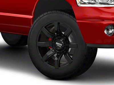 Moto Metal Spider Gloss Black 8-Lug Wheel; 20x10; 12mm Offset (03-09 RAM 2500)