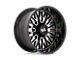 Moto Metal Stinger Gloss Black Machined 8-Lug Wheel; 20x10; -18mm Offset (03-09 RAM 2500)