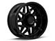 Moto Metal Turbine Gloss Black 8-Lug Wheel; 20x10; -18mm Offset (03-09 RAM 2500)