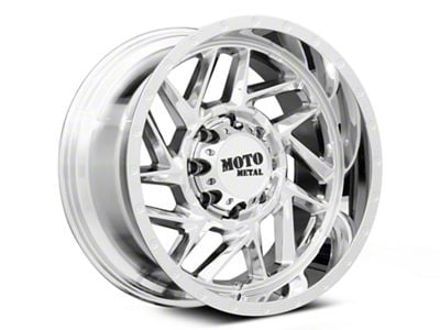 Moto Metal Breakout Chrome 8-Lug Wheel; 20x10; -18mm Offset (03-09 RAM 3500 SRW)