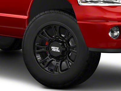 Moto Metal Legacy Gloss Black 8-Lug Wheel; 20x9; 20mm Offset (03-09 RAM 3500 SRW)