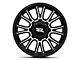 Moto Metal Legacy Gloss Black Machined 8-Lug Wheel; 20x10; -18mm Offset (03-09 RAM 3500 SRW)