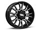 Moto Metal Legacy Gloss Black Machined 8-Lug Wheel; 20x10; -18mm Offset (03-09 RAM 3500 SRW)