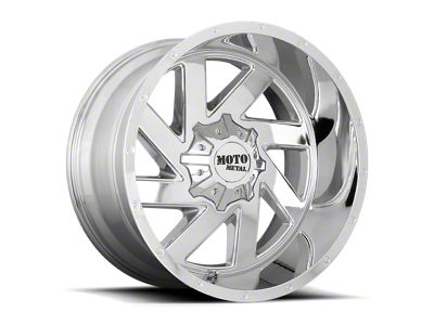 Moto Metal Melee Chrome 8-Lug Wheel; 22x10; -18mm Offset (03-09 RAM 3500 SRW)