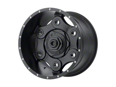 Moto Metal Link Blackout 6-Lug Wheel; 18x10; -24mm Offset (04-08 F-150)