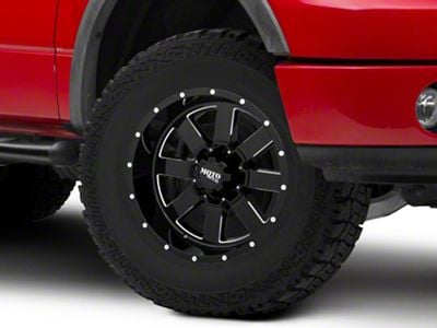 Moto Metal MO962 Gloss Black Milled 6-Lug Wheel; 17x10; -24mm Offset (04-08 F-150)