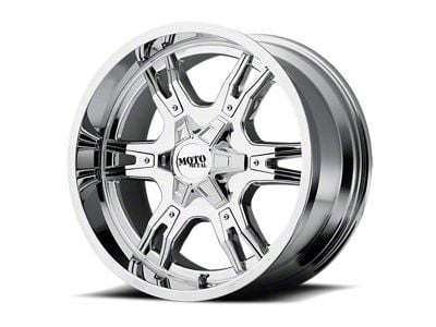 Moto Metal MO969 Chrome with Red and Black Accents 6-Lug Wheel; 18x10; -24mm Offset (04-08 F-150)