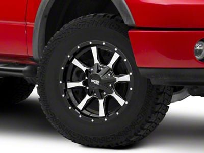 Moto Metal MO970 Gloss Black Machined 6-Lug Wheel; 17x9; 12mm Offset (04-08 F-150)