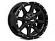 Moto Metal MO970 Gloss Black with Milled Lip 6-Lug Wheel; 17x8; 0mm Offset (04-08 F-150)