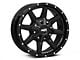 Moto Metal MO970 Gloss Black with Milled Lip 6-Lug Wheel; 17x8; 0mm Offset (04-08 F-150)