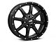 Moto Metal MO970 Gloss Black with Milled Lip 6-Lug Wheel; 20x10; -24mm Offset (04-08 F-150)