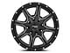 Moto Metal MO970 Satin Black Milled 6-Lug Wheel; 17x8; 0mm Offset (04-08 F-150)