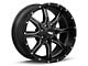 Moto Metal MO970 Semi Gloss Black Milled 6-Lug Wheel; 18x10; -24mm Offset (04-08 F-150)