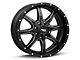 Moto Metal MO970 Semi Gloss Black Milled 6-Lug Wheel; 18x10; -24mm Offset (04-08 F-150)