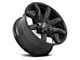 Moto Metal Spider Gloss Black 6-Lug Wheel; 20x10; 12mm Offset (04-08 F-150)