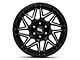 Moto Metal Turbine Gloss Black with Machined Face 6-Lug Wheel; 20x9; 20mm Offset (04-08 F-150)