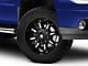 Moto Metal Combat Gloss Black Milled 6-Lug Wheel; 20x10; -18mm Offset (07-13 Sierra 1500)