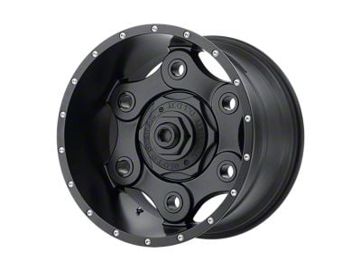 Moto Metal Link Blackout 6-Lug Wheel; 18x10; -24mm Offset (07-13 Sierra 1500)