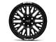 Moto Metal MO802 Gloss Black Milled 6-Lug Wheel; 22x10; -18mm Offset (07-13 Sierra 1500)