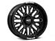 Moto Metal MO802 Gloss Black Milled 6-Lug Wheel; 22x10; -18mm Offset (07-13 Sierra 1500)