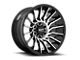 Moto Metal MO807 Gloss Black Machined 6-Lug Wheel; 20x10; -18mm Offset (07-13 Sierra 1500)