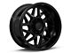 Moto Metal Turbine Gloss Black 6-Lug Wheel; 20x10; -18mm Offset (07-13 Sierra 1500)