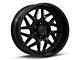 Moto Metal Turbine Gloss Black 6-Lug Wheel; 20x10; -18mm Offset (07-13 Sierra 1500)