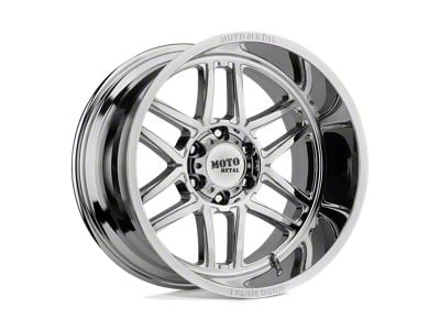 Moto Metal Folsom Chrome 8-Lug Wheel; 22x10; -18mm Offset (11-14 Sierra 2500 HD)