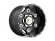 Moto Metal Link Satin Black 6-Lug Wheel; 18x10; -24mm Offset (07-13 Silverado 1500)
