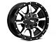 Moto Metal MO970 Gloss Black Machined 6-Lug Wheel; 17x9; 12mm Offset (07-13 Silverado 1500)