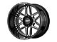 Moto Metal MO992 Folsom Gloss Black Milled 6-Lug Wheel; 20x9; 18mm Offset (07-13 Silverado 1500)