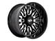 Moto Metal Stinger Gloss Black Machined 6-Lug Wheel; 20x10; -18mm Offset (07-13 Silverado 1500)