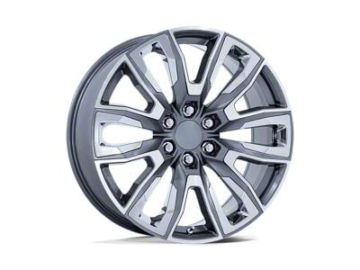 Moto Metal Banshee Gloss Black Milled 8-Lug Wheel; 20x10; -18mm Offset (11-14 Silverado 2500 HD)