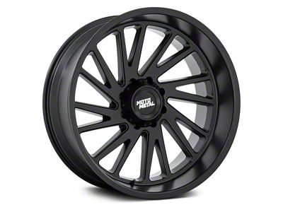 Moto Metal Combat Matte Black 8-Lug Wheel; 22x10; -18mm Offset (11-14 Silverado 2500 HD)