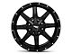 Moto Metal MO970 Gloss Black with Milled Lip 8-Lug Wheel; 18x10; -24mm Offset (11-14 Silverado 2500 HD)