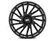 Moto Metal Combat Matte Black 8-Lug Wheel; 22x10; -18mm Offset (11-14 Silverado 3500 HD SRW)