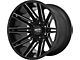 Moto Metal Kraken Gloss Black Milled 6-Lug Wheel; 20x12; -44mm Offset (07-14 Tahoe)