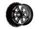 Moto Metal MO962 Gloss Black Milled 6-Lug Wheel; 17x10; -24mm Offset (07-14 Tahoe)