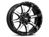 Moto Metal MO970 Gloss Black Machined 6-Lug Wheel; 16x8; 0mm Offset (07-14 Tahoe)