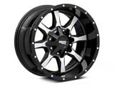 Moto Metal MO970 Gloss Black Machined 6-Lug Wheel; 18x10; -24mm Offset (07-14 Tahoe)