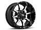 Moto Metal MO970 Gloss Black Machined 6-Lug Wheel; 20x12; -44mm Offset (07-14 Tahoe)