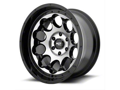 Moto Metal MO990 Rotary Gloss Black Machined 6-Lug Wheel; 20x9; 0mm Offset (07-14 Tahoe)